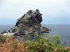 Agios Tria sur un rocher, pour le site