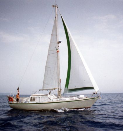 Mayéro sous voiles